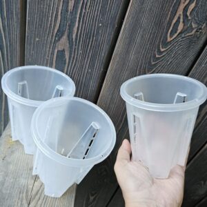 Горшки d9 с поддоном